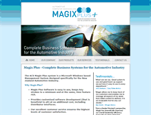 Tablet Screenshot of magix.co.nz